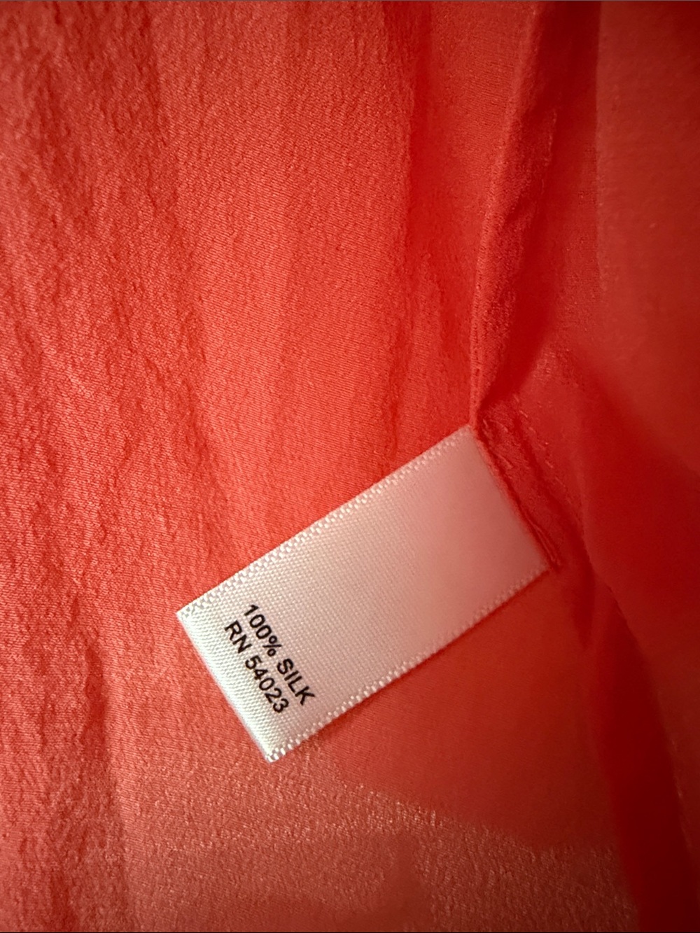 Banana Republic Coral-Pink Long Sleeve Button Down Shirt - Picture 3 of 3